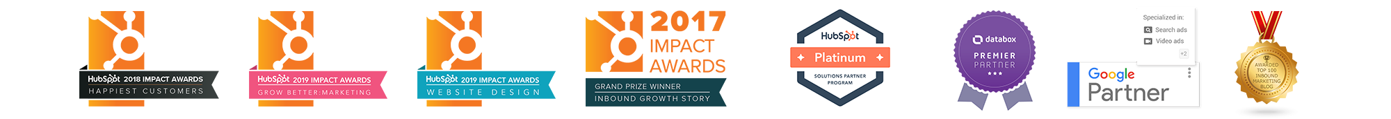 Spitfire Inbound Awards new badge
