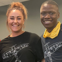 Chaz Driessel & Kgomotso Dibetso